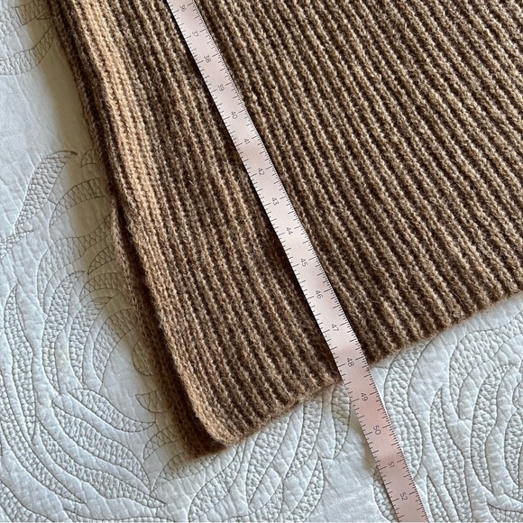 Eleven Six - Beth Baby Alpaca-blend Balloon Sleeve Sweater Dress - Camel - Picture 12 of 12